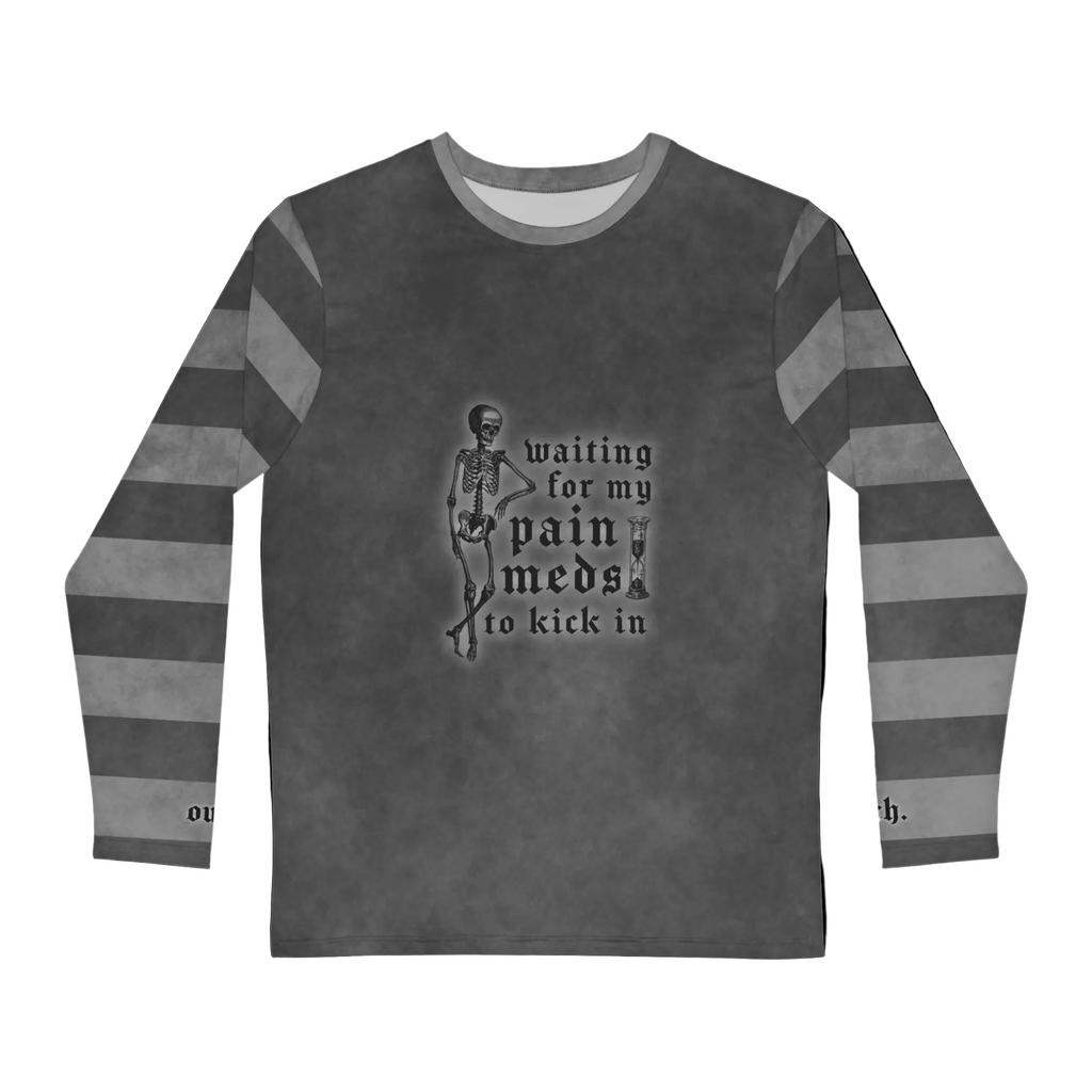 Unisex Long Sleeve Tee - 'Pain Meds' Long Sleeve T-Shirt