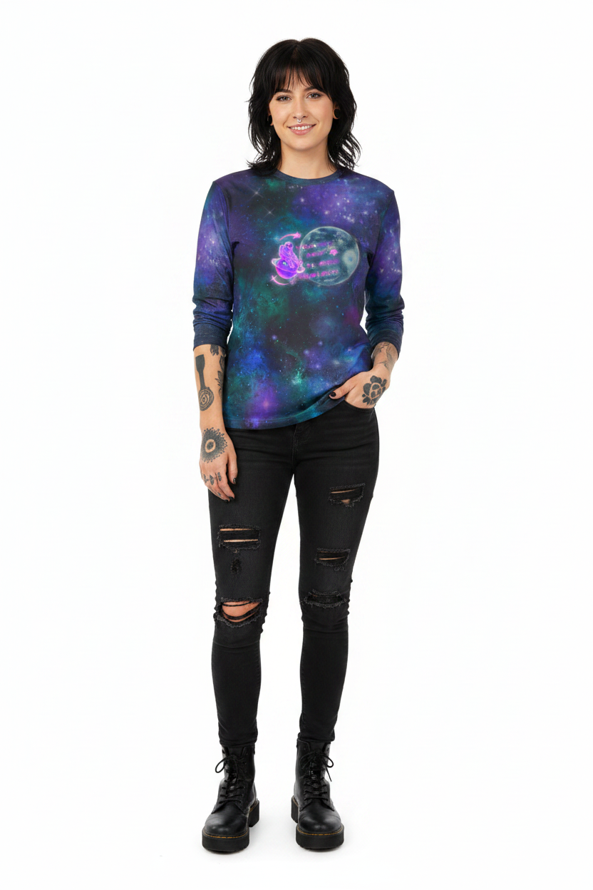 Unisex Long Sleeve Tee - 'Houston' Long Sleeve T-Shirt
