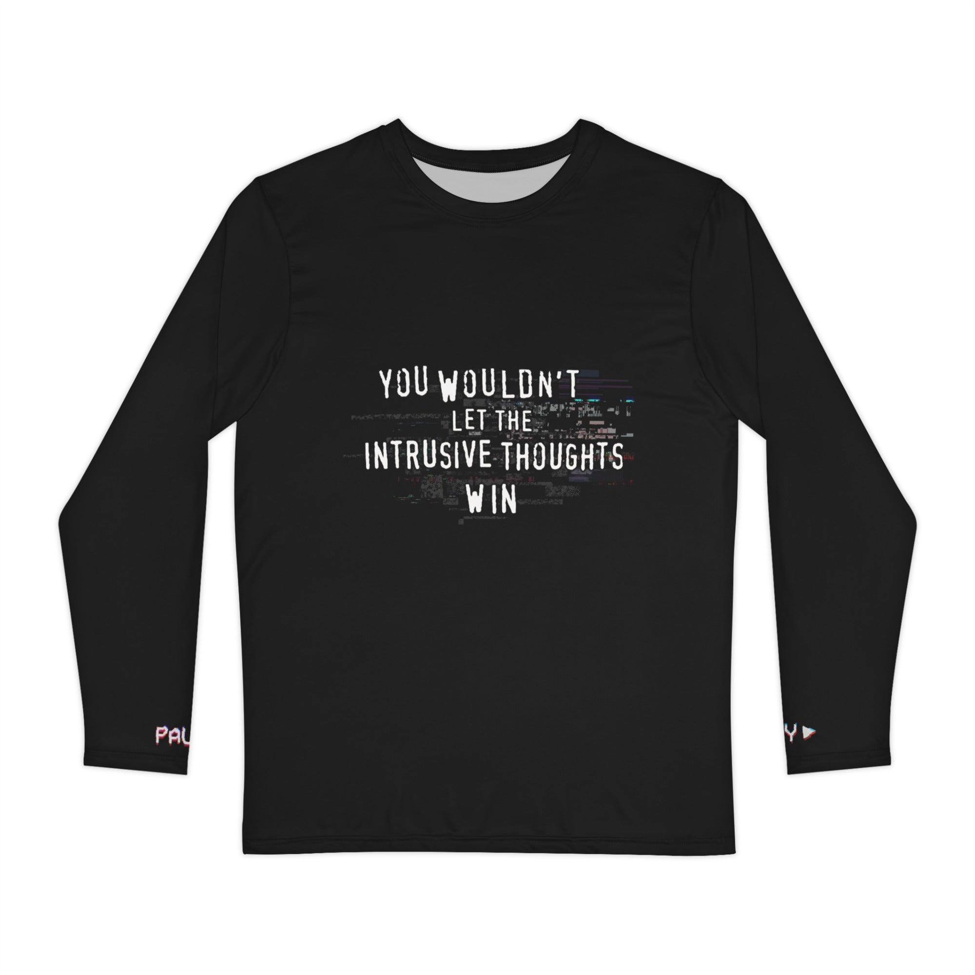 Unisex Long Sleeve Tee- 'Intrusive Thoughts' Long Sleeve T-Shirt