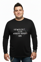 Unisex Long Sleeve Tee- 'Intrusive Thoughts' Long Sleeve T-Shirt