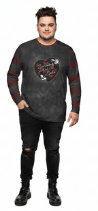 Unisex Long Sleeve Tee- 'Surviving Purely Out of Spite' Long Sleeve T-Shirt