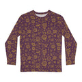 Unisex Long Sleeve Tee- 'Galactic Gold' Long Sleeve T-Shirt