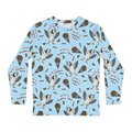 Unisex Long Sleeve Tee- 'Chippy Tea' CUT-SEW