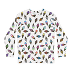 Unisex Long Sleeve Tee- 'Ice Cream' CUT-SEW