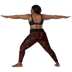 RECYCLED High Waist Pocket Leggings - 'For I Have Sinned'