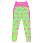 RECYCLED High Waist Pocket Leggings - 'Silly Goose'