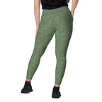 RECYCLED High Waist Pocket Leggings - 'Bug's Life'