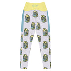 RECYCLED High Waist Pocket Leggings - 'Got Milk?'