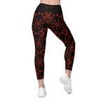 RECYCLED High Waist Pocket Leggings - 'For I Have Sinned'