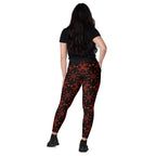 RECYCLED High Waist Pocket Leggings - 'For I Have Sinned'