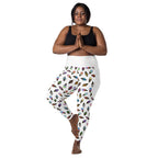 RECYCLED High Waist Pocket Leggings - 'Ice Cream' Leggings