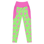 RECYCLED High Waist Pocket Leggings - 'Silly Goose' 6XL