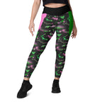 RECYCLED High Waist Pocket Leggings - 'Defy Gravity'