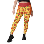 RECYCLED High Waist Pocket Leggings - 'Petal Pop'