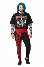 RECYCLED High Waist Pocket Leggings - 'Black Parade'