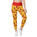 RECYCLED High Waist Pocket Leggings - 'Neurospicy'