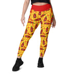 RECYCLED High Waist Pocket Leggings - 'Neurospicy'