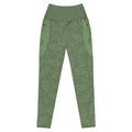 RECYCLED High Waist Pocket Leggings - 'Bug's Life' 6XL