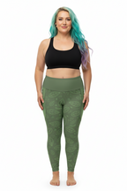 RECYCLED High Waist Pocket Leggings - 'Bug's Life'