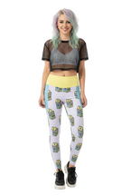 RECYCLED High Waist Pocket Leggings - 'Got Milk?'