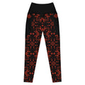 RECYCLED High Waist Pocket Leggings - 'For I Have Sinned' 6XL