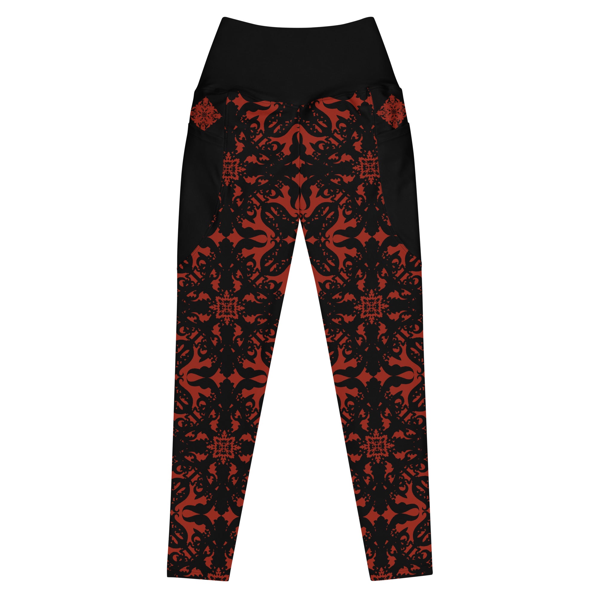 RECYCLED High Waist Pocket Leggings - 'For I Have Sinned' 6XL