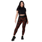 RECYCLED High Waist Pocket Leggings - 'For I Have Sinned'