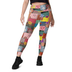 RECYCLED High Waist Pocket Leggings - 'Perfect Patchwork'