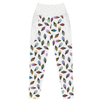 RECYCLED High Waist Pocket Leggings - 'Ice Cream' 6XL Leggings