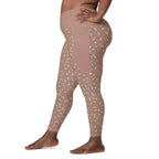 RECYCLED High Waist Pocket Leggings - 'Mint Choc Chip'