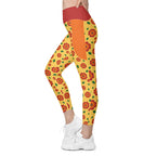 RECYCLED High Waist Pocket Leggings - 'Petal Pop'