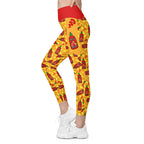 RECYCLED High Waist Pocket Leggings - 'Neurospicy'
