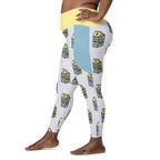 RECYCLED High Waist Pocket Leggings - 'Got Milk?'