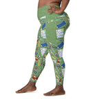 RECYCLED High Waist Pocket Leggings - 'Teacher's Pet'