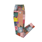 RECYCLED High Waist Pocket Leggings - 'Perfect Patchwork'