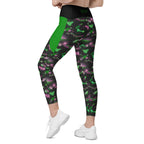 RECYCLED High Waist Pocket Leggings - 'Defy Gravity'