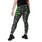 RECYCLED High Waist Pocket Leggings - 'Defy Gravity'