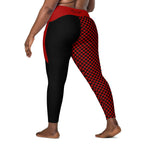 RECYCLED High Waist Pocket Leggings - 'Black Parade'