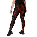 RECYCLED High Waist Pocket Leggings - 'For I Have Sinned'