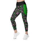 RECYCLED High Waist Pocket Leggings - 'Defy Gravity'