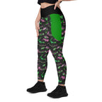 RECYCLED High Waist Pocket Leggings - 'Defy Gravity'