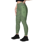 RECYCLED High Waist Pocket Leggings - 'Bug's Life'