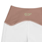RECYCLED High Waist Pocket Leggings - 'Mint Choc Chip'