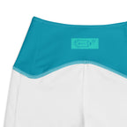 RECYCLED High Waist Pocket Leggings - 'Aquamarine'