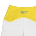 RECYCLED High Waist Pocket Leggings - 'Silly Cow'