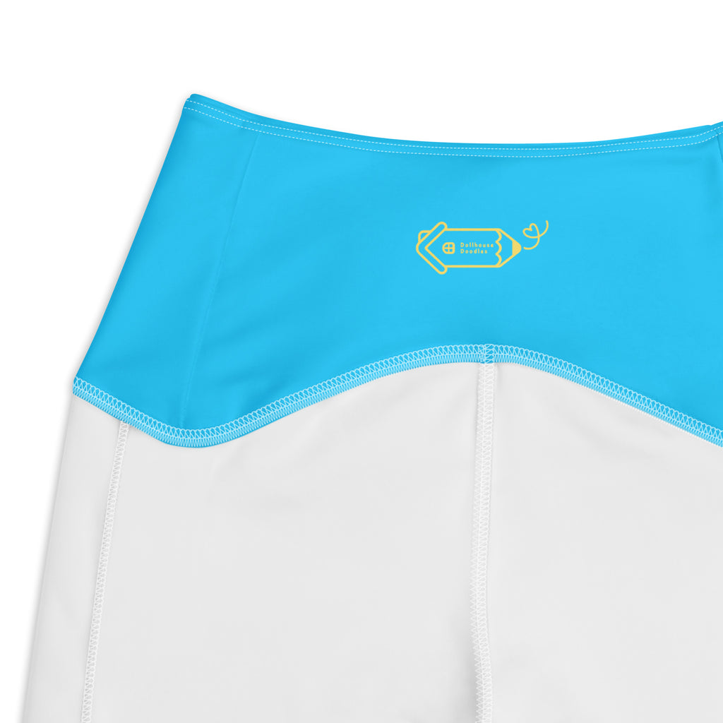 RECYCLED High Waist Pocket Leggings - 'Silly Sausage'