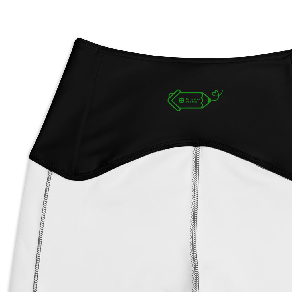 RECYCLED High Waist Pocket Leggings - 'Defy Gravity'