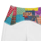RECYCLED High Waist Pocket Leggings - 'Perfect Patchwork'