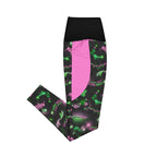 RECYCLED High Waist Pocket Leggings - 'Defy Gravity'