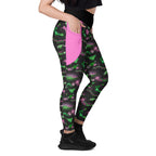 RECYCLED High Waist Pocket Leggings - 'Defy Gravity'